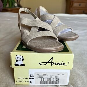 Annie Tan Sandals Comfort Strappy Design